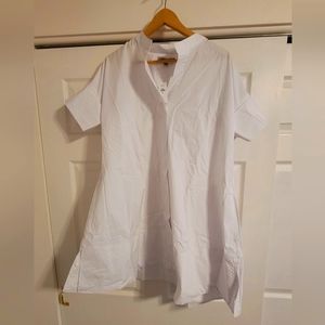 NWT Banana Republic White Shirt Dress